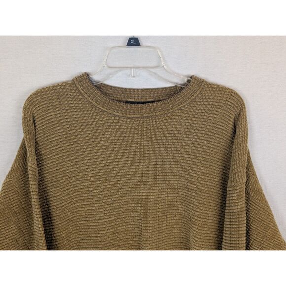 Jones New York Knit Sweater Brown/Gold Men's Size Medium - Picture 2 of 14